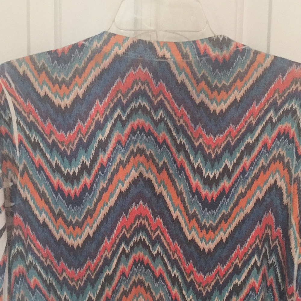 Colorful Cubism Cardigan - Picture 9 of 11